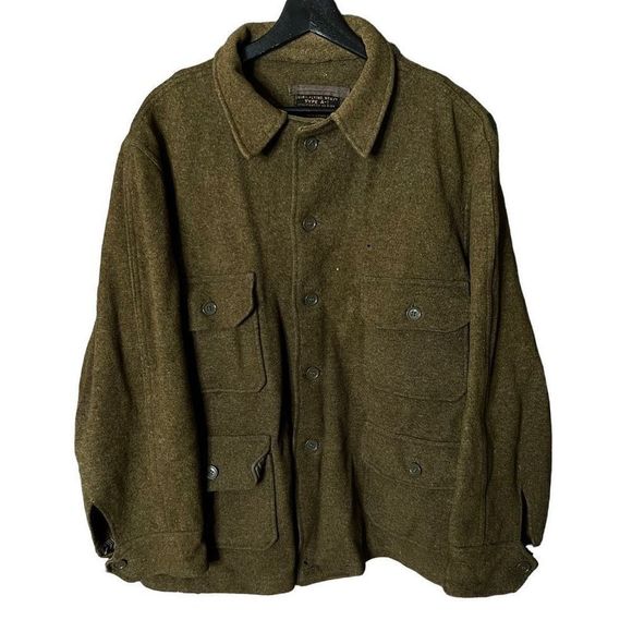 VTG US Air Force Shirt Flying Heavy Wool XL - Picture 1 of 8